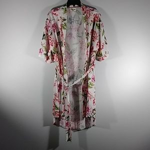 Show Me Your MuMu flower robe  Sz 0/S